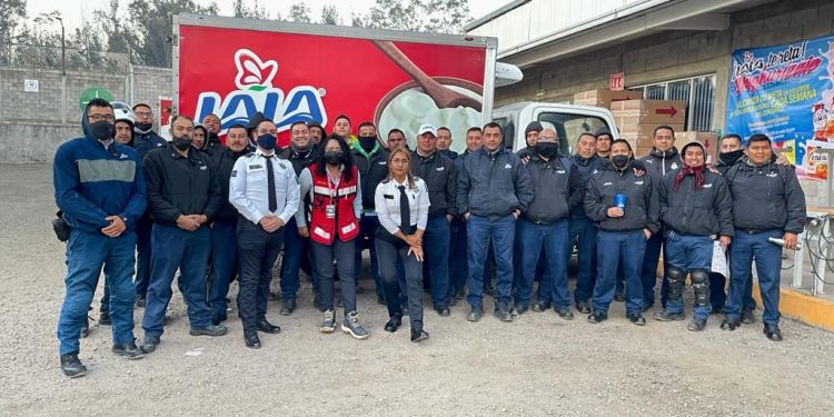 SSP brinda taller de educación y seguridad vial a operadores de empresa Lala