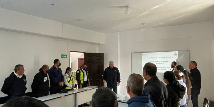 Dirección de Tránsito y Movilidad de la SSP, inicia el año en coordinación con diversas instituciones educativas