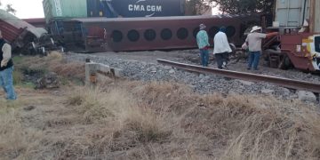 Mantiene PC Estatal operativo de vigilancia tras descarrilamiento en Gabriel Zamora