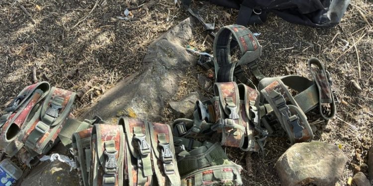 En Jacona, Guardia Civil destruye campamento delictivo