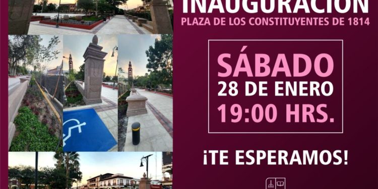 Con verbena popular este sábado se abre la Plaza Constituyentes: José Luis Cruz Lucatero.