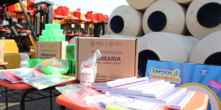 SEE contempla materiales y útiles para 77 mil estudiantes en entrega histórica