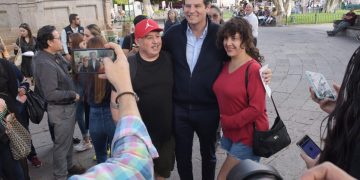 Con actividades educativas y artísticas, inaugura Alfonso Martínez la sonorización en Plaza de Armas