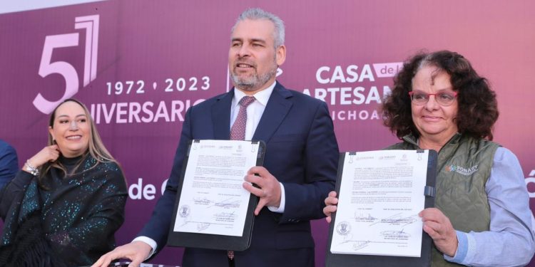 Este año, Michoacán será sede del Concurso Nacional de Arte Popular: Bedolla