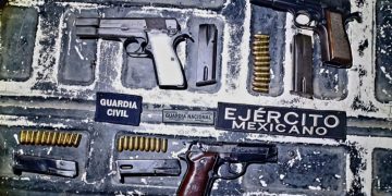 SSP, Sedena y GN aseguran armamento y detienen a 3 presuntos responsables; en Buenavista