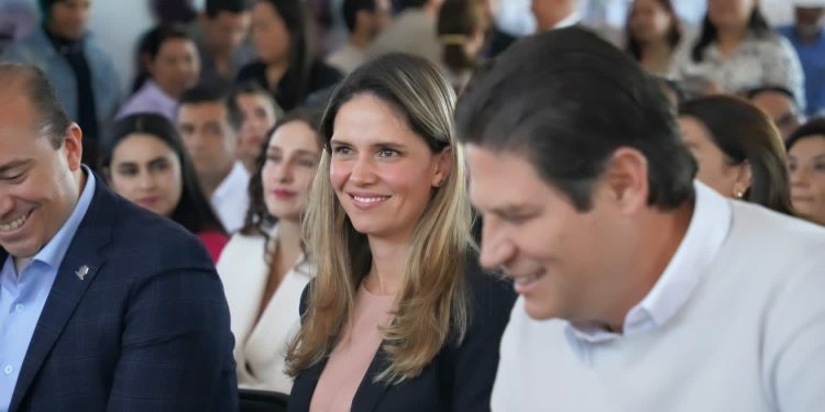 Daniela De Los Santos celebra el arranque de Ciudad Administrativa de Morelia
