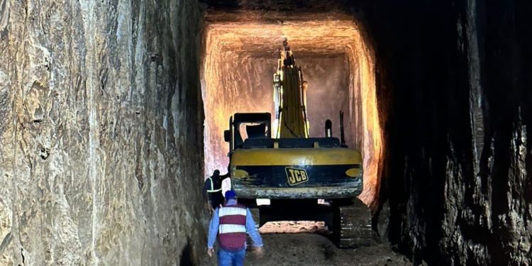 Concluye SCOP excavación de túnel en distribuidor vial de salida a Salamanca