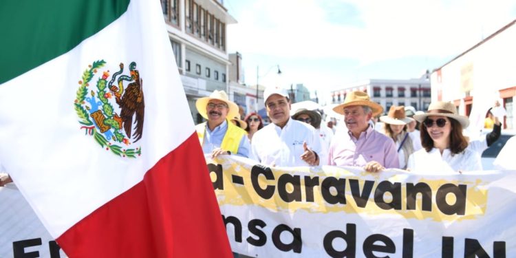 Reconocidos liderazgos se suman a la caravana de Silvano Por Amor a México, en su paso por Edomex