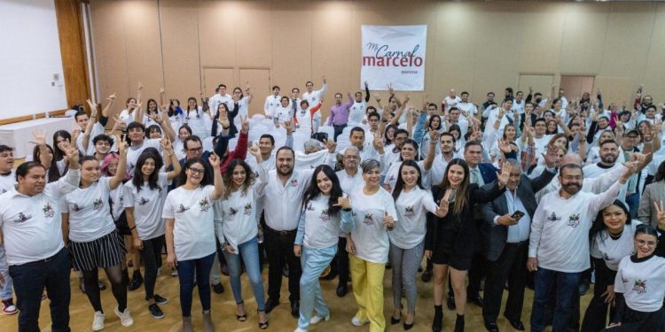 En Foro, jóvenes de Michoacán mostraron su apoyo a Marcelo Ebrard rumbo al 2024