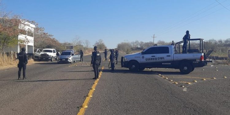 Guardia Civil, fuerzas federales y Policías locales mantienen despliegue operativo en Tuzantla
