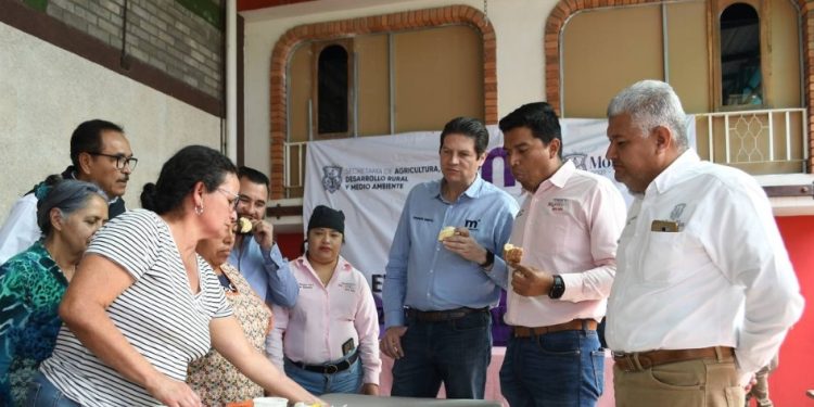 Coadyuva Alfonso Martínez con el desarrollo de la economía familiar en Tenencia Morelos