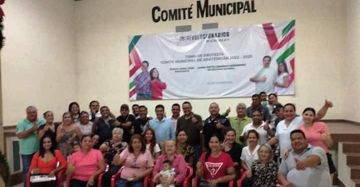 Bases priistas de Apatzingán sumadas a la ruta del 2024