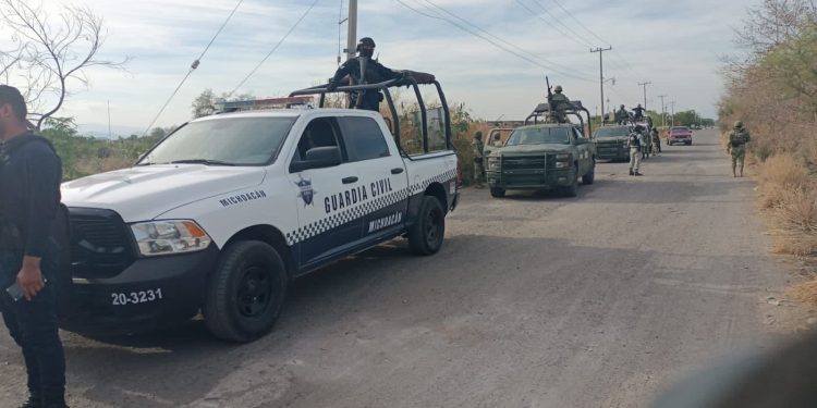 SSP y Sedena despliegan operativo después de agresión a civiles en La Ruana