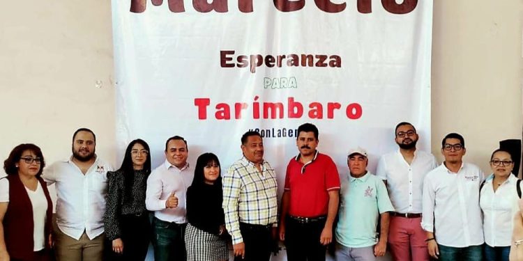 Jóvenes de Tarimbaro se suman a Marcelo Ebrard bajo la convocatoria de Jorge Cruz López