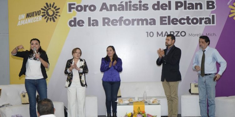 Realiza PRD Michoacán Foro de análisis del Plan B de la Reforma Electoral