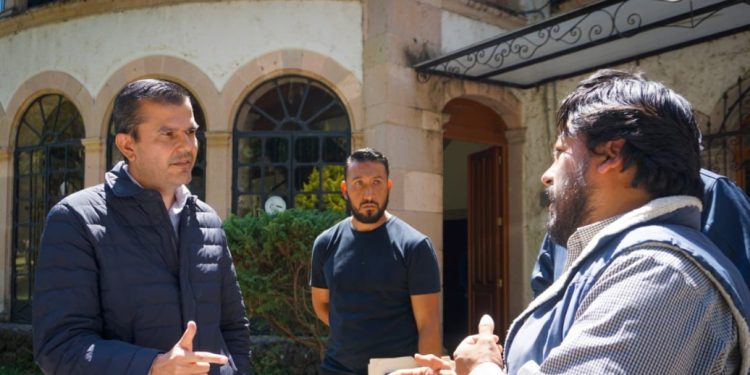 Llama Segob al diálogo a comerciantes de Pátzcuaro