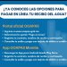 OOAPAS da opciones para pagar el recibo del agua en día de inhábil