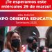 Este miércoles arranca la 2da Expo Orienta Educativa Tarímbaro 2023