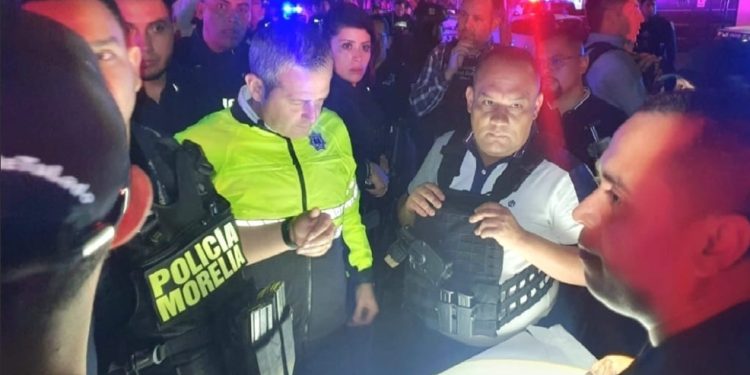 Tras agresión a policías de Morelia, Guardias Civil, Nacional y Ejército despliegan operativo de apoyo