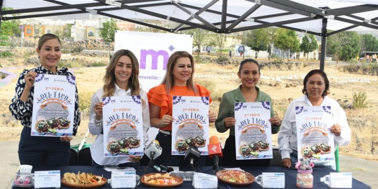 Presenta SEFECO 2ª edición de la Feria del Taco en Villas del Pedregal