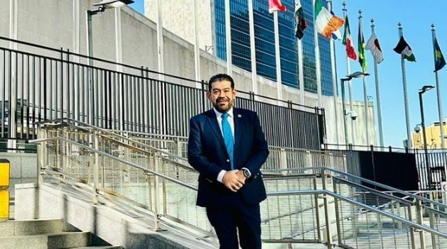 Paco Huacus asiste a la asamblea de Población y Desarrollo de la ONU