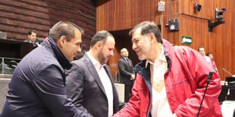 El Presidente Bladimir González realiza visita de trabajo al Congreso de la Unión