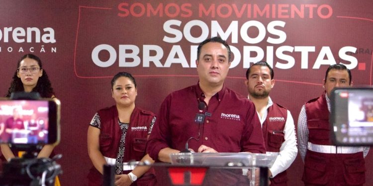 Alfonso Martínez, sin intención de sumar esfuerzos en seguridad: Morena Michoacán