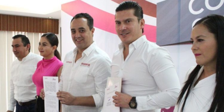 Morena Michoacán e IMAIP firman convenio para capacitación en transparencia