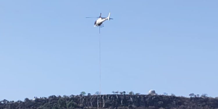 Sofocado al 100 por ciento, incendio en el cerro del Quinceo: SSP