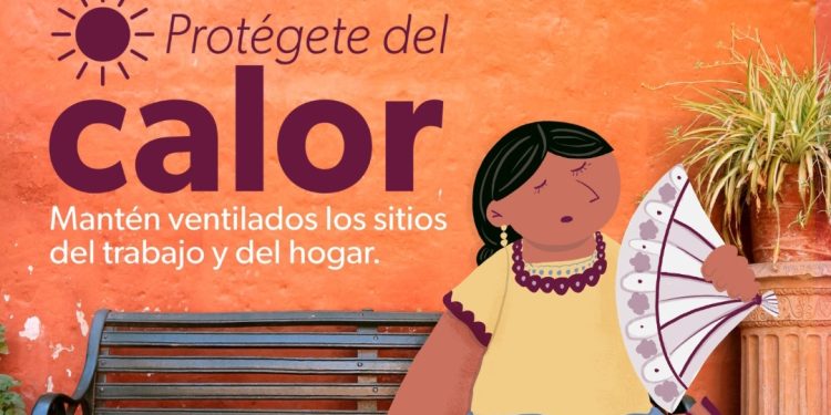 Pide PC a la población tomar medidas preventivas por altas temperaturas