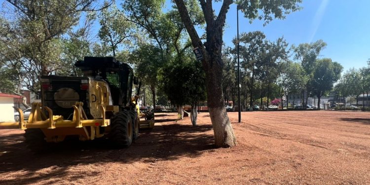 Preparan jardín del Ceconexpo para el Festival Michoacán de Origen 2023