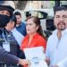 Alcalde de Juárez entrega informes a elementos de Vialidad, Protección Civil y Seguridad Pública