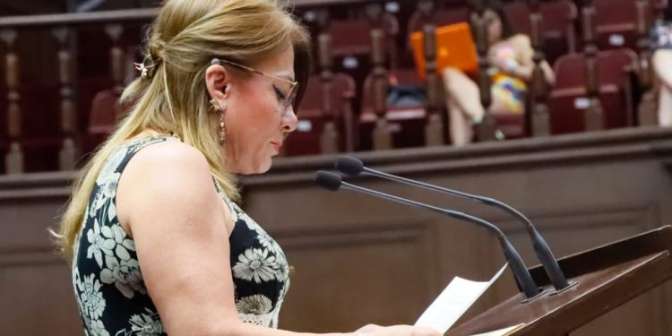 Mismos derechos para mujeres y hombres jefes de familia: Dip. Luz García