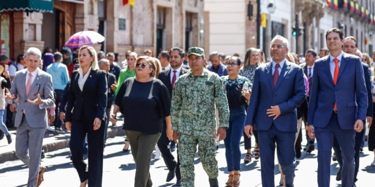 75 Legislatura, presente en el inicio de los festejos por el 482 aniversario de Morelia