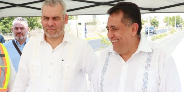 Supervisa gobernador del Estado y Presidente Cruz Lucatero.