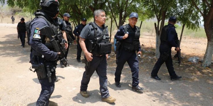 Trabaja SSP en la próxima instalación de una BOI, en Apatzingán