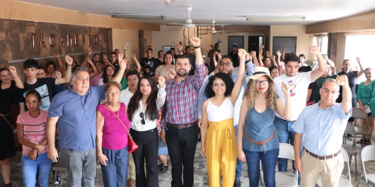 Acompaña Octavio Ocampo a Ciudadanos Comprometidos con Tacámbaro