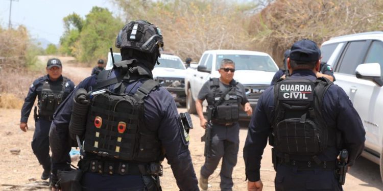 Continúa SSP con reforzamiento de la estrategia interinstitucional para garantizar la paz, en Apatzingán