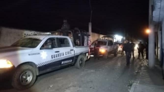 SSP y Sedena despliegan labores operativas en la región Pátzcuaro