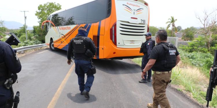 SSP, Sedena y GN, despliegan movilizaciones interinstitucionales para resguardar el orden público, en Buenavista