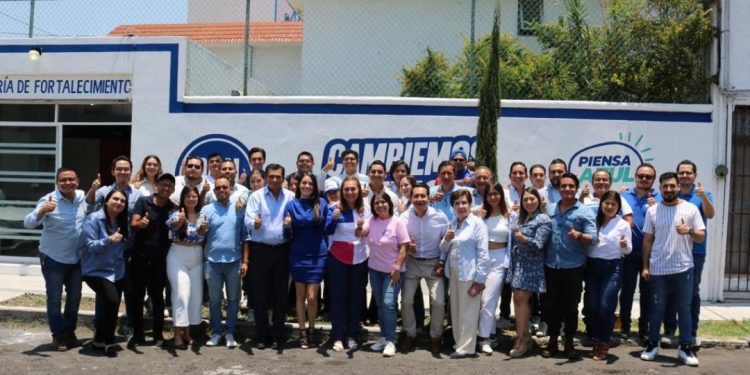 Inicia PAN Michoacán la campaña ¡Azúlate!