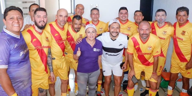 El Fútbol es motivo de unión familiar: Dip. Luz García