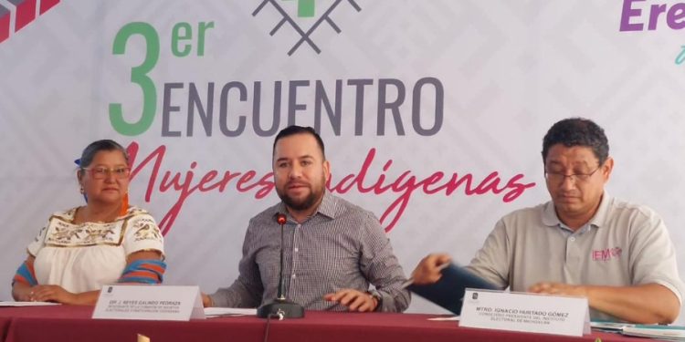 Anuncia IEM y Congreso de Michoacán Tercer Encuentro de Mujeres Indígenas