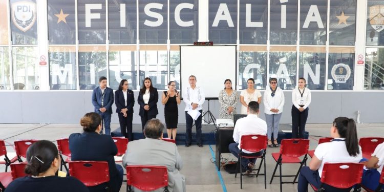 Se capacita FGE en materia de Debida Diligencia