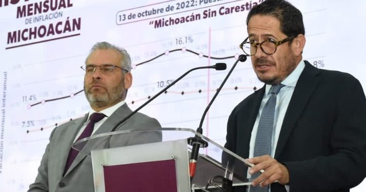 Inflación general mantiene tendencia a la baja; 2023 podría cerrar en 5.5%, estima Sedeco