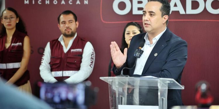 Llama Morena Michoacán a despolitizar la seguridad, y convoca a unidad contra intereses criminales