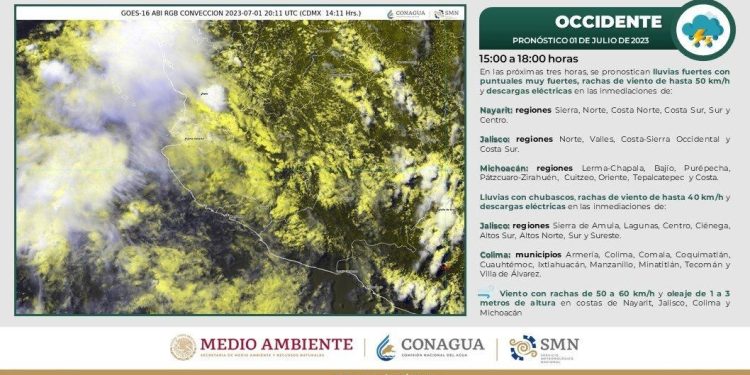 Continuarán fuertes lluvias en Michoacán, llama PC a no bajar la guardia