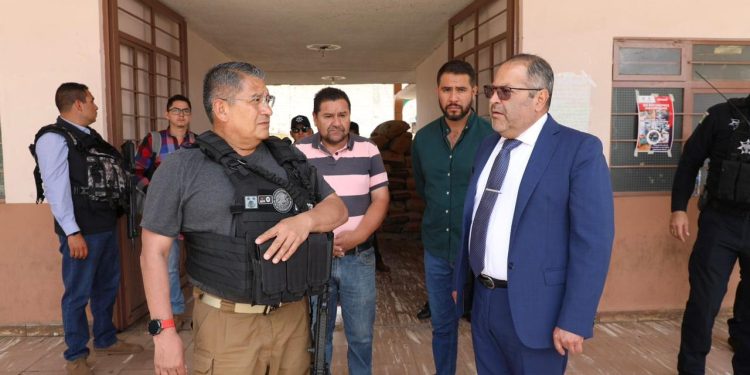 Establece SSP destacamento policial en la tenencia de Agostitlán, municipio de Hidalgo