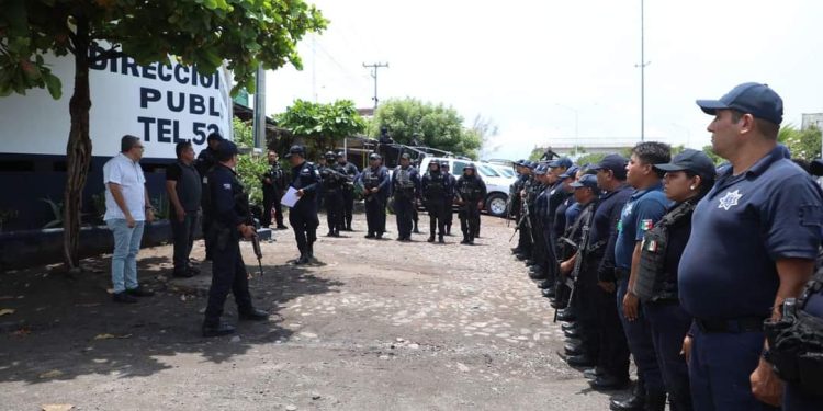 Relevos institucionales en la Dirección de Seguridad Pública Municipal.