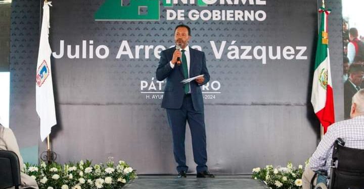 Escuchar al pueblo base para Gobernar, afirmó el presidente municipal de Pátzcuaro, Julio Alberto Arreola Vázquez en su Segundo Informe